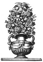 17th century vase of flowers