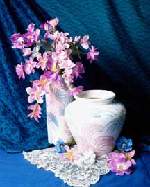 Silk Flower Arrangement Containers — Vases