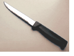 serrated edge steak knife