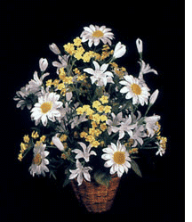 Daisy Silk Flower Arrangement